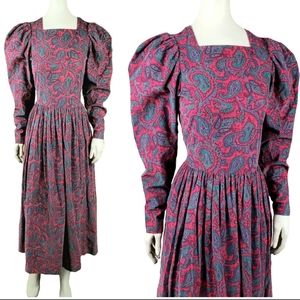 Vintage 80s Laura Ashley Made in Great Britain